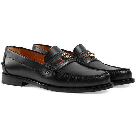 gucci double g loafers men's|men's gucci loafers outlet.